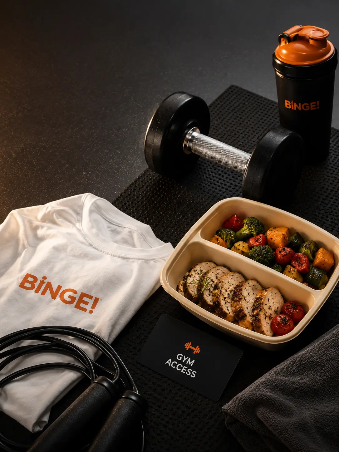 BINGE! Healthy Meal Gym Reward